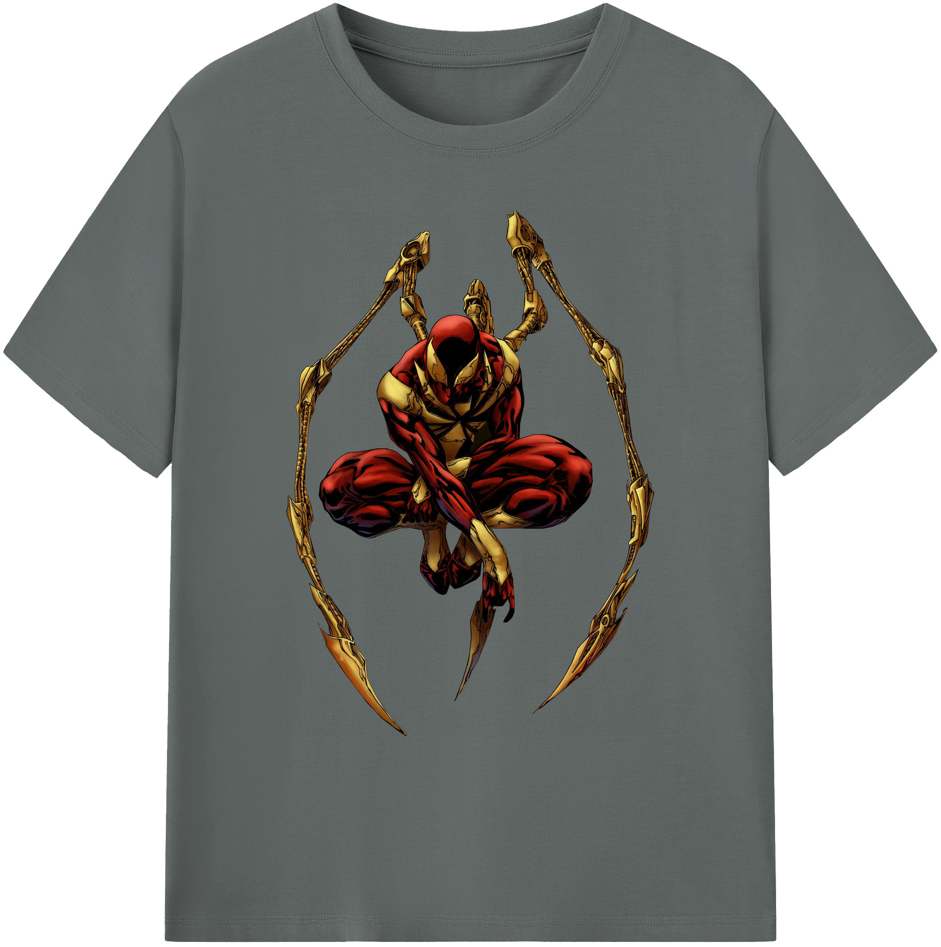 （画像用） Spider Man スパイダーマン 綿100％ メンズ半袖Tシャツ｜肌触りやわらか＆通気性